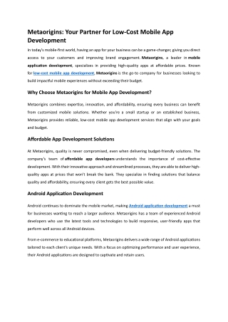 Top App Development Company in Gurugram | India