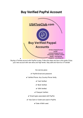 Buy Verified PayPal Account (2)
