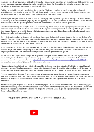 Rosa Sidan: Möt Nya Människor i Sverige – Bästa Tips och Råd