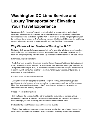 Elevating Your Travel Experience