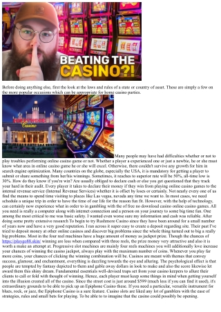 How To Use A Casino Free Spins Bonus