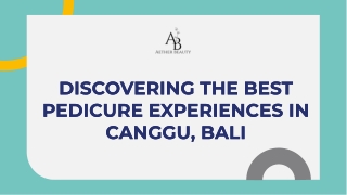 Best Pedicure in Canggu Bali