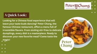 Best Chinese Dishes Near You| Local Top Chinese Restaurant