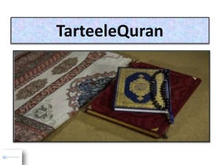 Enhance Your Quran Recitation Learn Tajweed Online at TarteeleQuran