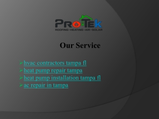 Stay Comfortable Year-Round with Heat Pump Installation Tampa, FL by Protek Roof
