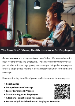 The Benefits Of Group Health Insurance For Employees