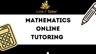 Mathematics online tutoring uk