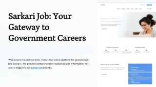 Latest Sarkari Job Alerts & Notifications on Naukri Network