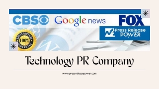 Transforming Your Brand with a Technology PR Company