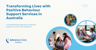 Transforming Lives with positive behaviour support services in australia