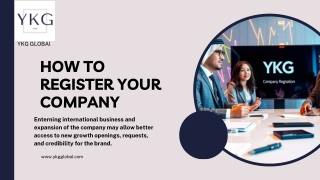 HOW to register your company and Business name globally