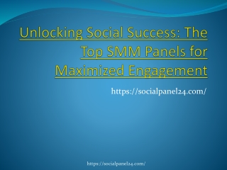 Unlocking Social Success: The Top SMM Panels for Maximized Engagement