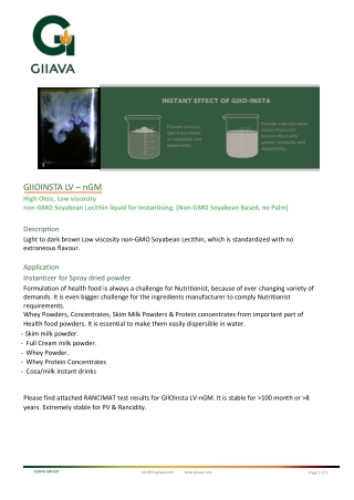 soya lecithin powder - Giiava.com