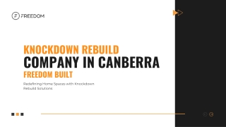 Transform Your Property with Expert Knockdown Rebuild Services