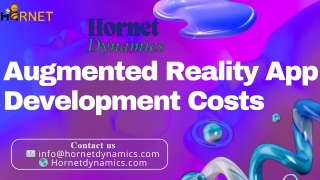Augmented Reality App Development Costs