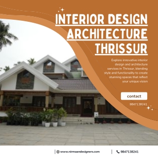 interior design architecture Thrissur