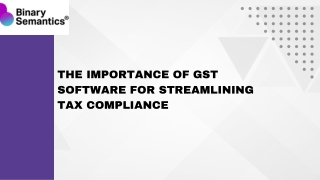 Streamline GST Compliance with GSTrobo: The Ultimate GST Software Solution
