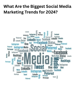 What Are the Biggest Social Media Marketing Trends for 2024 |Webee Systems