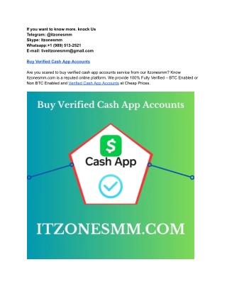 Buy Verified Cash App Account | New City, NY