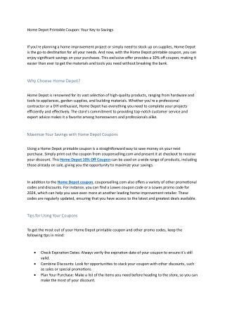 Lowes coupon for 10 Off