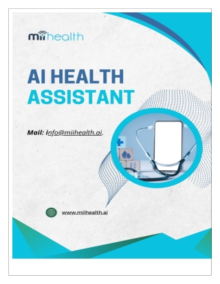 AI Health Assistant for Older Adults A Smart Companion for Better Health and Independence