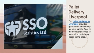 Pallet Delivery Liverpool