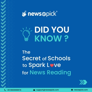 Schools foster Love for News Reading