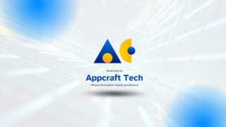 Appcraft Tech - Your Trusted Web & App Development Partner!