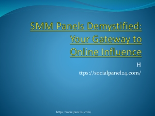 SMM Panels Demystified: Your Gateway to Online Influence