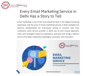 Every Email Marketing Service in Delhi