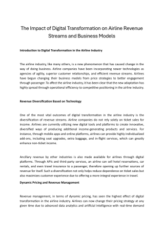 6 Best Airline Industry Trends to Watch Now