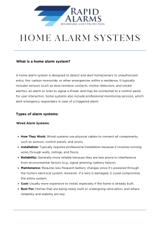 Discover the best Alarm Systems