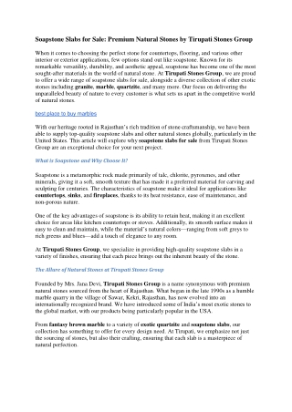 Purchase Marbles | Granite Stone | Quartzite & More