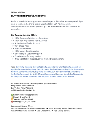 Buy Verified Paxful Accounts,,,,it