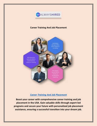 Career Training And Job Placement