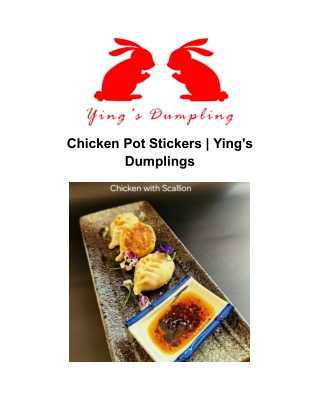 Seafood Dumplings in Queens | Ying's Dumplings