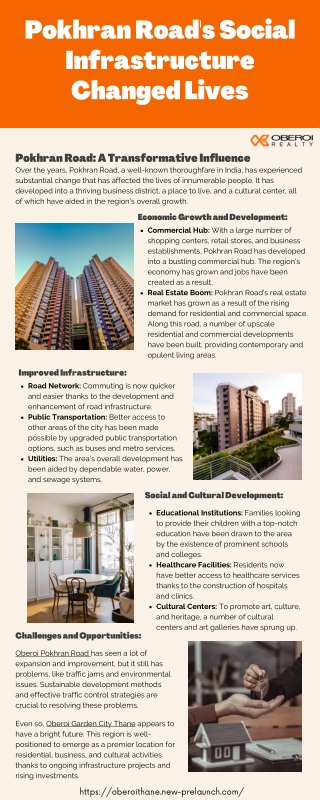 Pokhran Road's Social Infrastructure Changed Lives