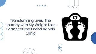 Weight Loss Clinic Grand Rapids MI: My Weight Loss Partner