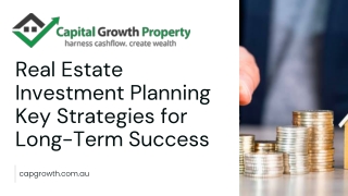 Real Estate Investment Planning Key Strategies for Long-Term Success