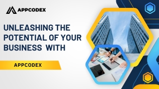 Unleashing The Potential Of Your Business  With Appcodex