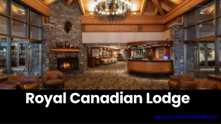 Host Your Next Corporate Event at the Royal Canadian Hotel