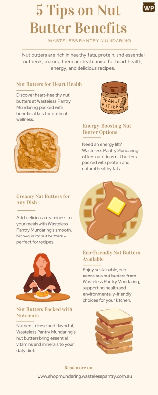 Discover Delicious Nut Butter at Wasteless Pantry Mundaring