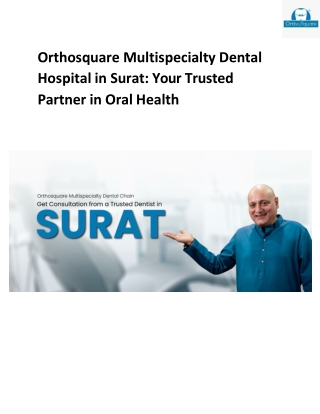 dental hospital in surat