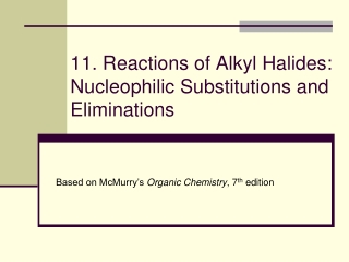 introduction to nucleophlic reaction