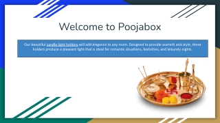 Elegant Candle Light Holders for a Warm Ambiance