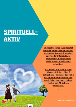 Was bedeutet spirituell-Aktiv?