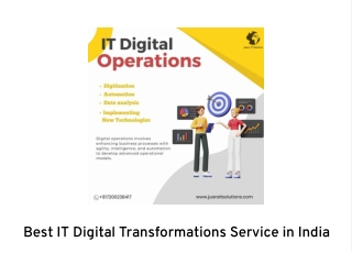 IT Digital Transformations