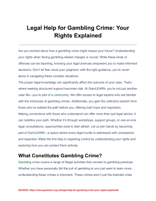 Legal Help for Gambling Crime_ Your Rights Explained