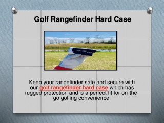 Golf Rangefinder Hard Case