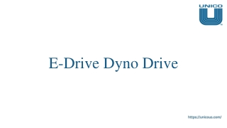 E-Drive Dyno Drive